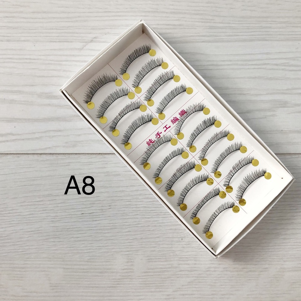 #A8 Handmade Eyelashes 10 Pairs/ pack